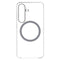 Samsung Galaxy S25+ - Clear Magnet Case - Magnetische ring - Transparant