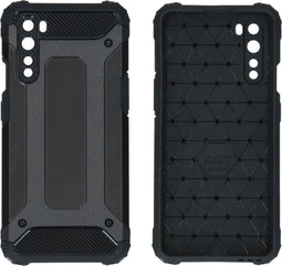 iMoshion Hoesje Geschikt voor OnePlus Nord Hoesje - iMoshion Rugged Xtreme Backcover - Zwart