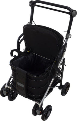 Playcare Care One - Boodschappentrolley - Lichtgewicht 30 liter - Zwart