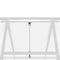 vidaXL - Tuinkas - met - basisframe - 169x169x195 - cm - aluminium - zilverkleurig