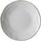 Dutch Rose Organic Borden - Plat - Ø 17cm - Stoneware Handgemaakt - Wit
