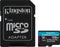 Kingston Canvas Go! Plus - microSDXC 128GB - UHS-I Class 10 - Zwart