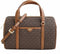 Kenmerkende Crossbodytas Van PVC En Glad Leer Voor Op Reis