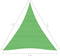 vidaXL - Zonnezeil - 160 - g/m² - 5x7x7 - m - HDPE - lichtgroen