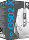 Logitech G502 X - Bedrade Gaming Muis - HERO 25K Sensor - Wit