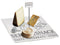 Gusta Kaas Snackplateau - 9 delig - Porselein - Wit (9 stuks)
