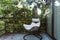 Feel Furniture - Wicker hangstoel - Halve maan, voor binnen en buiten