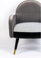 Zuiver Sam Fauteuil Zwart Grijs FR