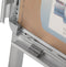 Magnetoplan Poster Stand Customer Stopper SP - DIN A2 - 46.5cmx64.2cm - Weerbestendig -Zilver
