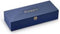 Waterman vulpen Hémisphère Deluxe Marine Blue met palladium detail