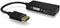 Icy Box IB-AC1031 - DisplayPort Adapter - 3-in-1 DVI HDMI VGA - Zwart