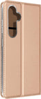 Telefoon hoesje geschikt voor Samsung Galaxy A34 5G - Dux Ducis Skin Pro Book case - Rose Goud