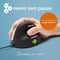 R-Go Tools HE Break - Ergonomische Muis - Verticaal - 2400 DPI - Rechts - Zwart