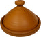 Authentieke Handgemaakte aardewerk tajine Naturel 30 cm - ongeglazuurd en Loodvrij