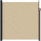 vidaXL - Windscherm - uittrekbaar - 200x500 - cm - beige