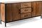 Furntastik Barcelos Dressoir, 180 cm, bruin