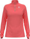 ODLO Essential - Midlayer 1/2 ZIP - Vochtregulerend UV-bescherming 20+ - siesta - Dames - Maat XL