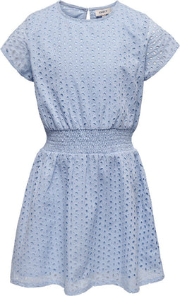 ONLY Solveig SS Jurk - Meisjesjurk - Katoen - Maat 152 (2022)