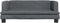 vidaXL - Hondenmand - 80x45x30 - cm - fluweel - donkergrijs