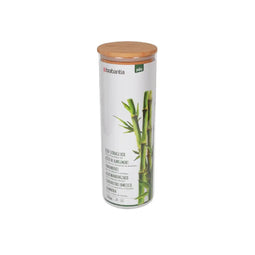 Brabantia Pure Storage Box - Glazen Voorraadpot - Bamboe Deksel - Oven & Magnetron Bestendig - 1600 ml