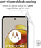 imoshion Screen protector - Geschikt voor Motorola Moto G73 - Screenprotector Folie 3 pack