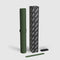 WURK Muismat XXL - Bureau Onderlegger - Kabel Clip - 120x60 - Groen