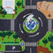 Kids Globe - Speelkleed Verkeer - LED verkeerslichten - 120x72 cm