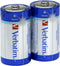 Verbatim Alkaline Batterij C LR14 - Hoge capaciteit - Betrouwbare energiebron (2 stuks)