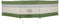 vidaXL - Windscherm - camping - waterdicht - 508x130 - cm - groen
