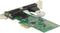 Delock 89555 - Seriële PCI-Express kaart - 2x 9-pins SUB-D (mannelijk) - Low Profile (2 stuks)