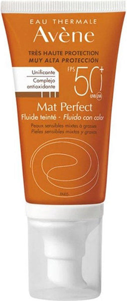 Avene Mat Perfect Fluido Con Color Spf50+ 50 Ml