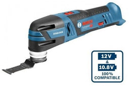 Bosch GOP 12V-28 - Accumultitool - Starlock interface - Blauw Zwart