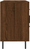 vidaXL - Dressoir - 100x36x60 - cm - bewerkt - hout - bruin - eikenkleur