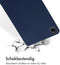 Accezz iPad Pro 11 (2018 - 2022) - Liquid Silicone Backcover met penhouder - Donkerblauw
