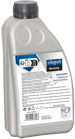 Scheppach Hydraulische Olie - 1 liter - Hoge slijtagebescherming - ISO 6743/4