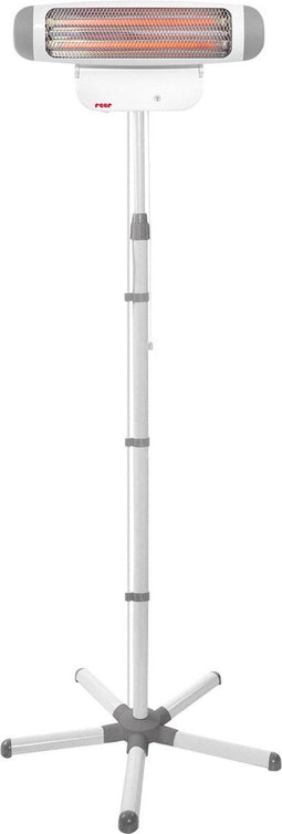 Reer FeelWell - Straalkachel - 2 verwarmingsniveaus - Wit/Grijs