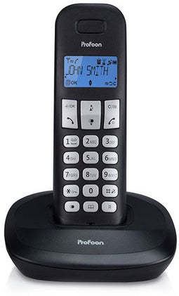 Profoon PDX-1100 - DECT telefoon - Uitbreidbaar tot 5 handposten - Zwart