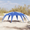 vidaXL - Partytent - waterdicht - azuurblauw
