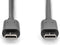 Assmann AK-300138-030-S - USB-kabel USB 2.0 USB-C 3.00 m - 5 Gbps - Zwart