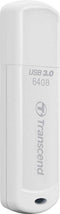 Transcend JetFlash 730 - USB-stick - 64 GB - USB 3.0 - Wit