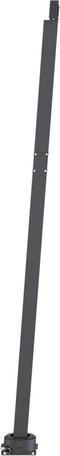 vidaXL - Luifel - automatisch - met - LED - en - windsensor - 500x300 - cm - blauw - wit