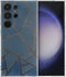 imoshion Hoesje Geschikt voor Samsung Galaxy S24 Ultra Hoesje Siliconen - imoshion Design hoesje - Meerkleurig / Blue Graphic