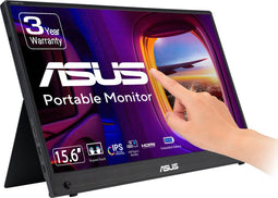 ASUS ZenScreen Touch MB16AMTR - Portable Monitor - 15.6 inch FHD 10-point Touch - Met ingebouwde batterij