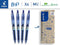 Pilot - B2P Ecoball Balpen flow pack - Fijn - Blauw - 4 stuks