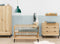 ToiToiKids Fay wandrek - Naturel/Mat Zwart
