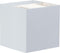 Paulmann Cybo - LED-wandlamp 2x3,5W 2700K 213lm IP65 Wit Aluminium (2 stuks)