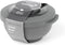 Amuse Life Lunch Bowl - Lunchbox - Vershouddoos met Tritan Deksel - Onverwoestbaar - 2000 ml - Grijs