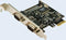 LogiLink PC0031 - PCIe Seriële Controller - 2x 9-pins Aansluitingen