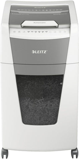 Leitz IQ Autofeed+ - Papierversnipperaar - Tot 300 A4-vellen - P4 Snippers - 60L - Wit