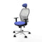 Jorquera Piqueras y Crespo 1D086N1 - Bureaustoel - Hoofdsteun en verstelbare hoogte - Licht Blauw